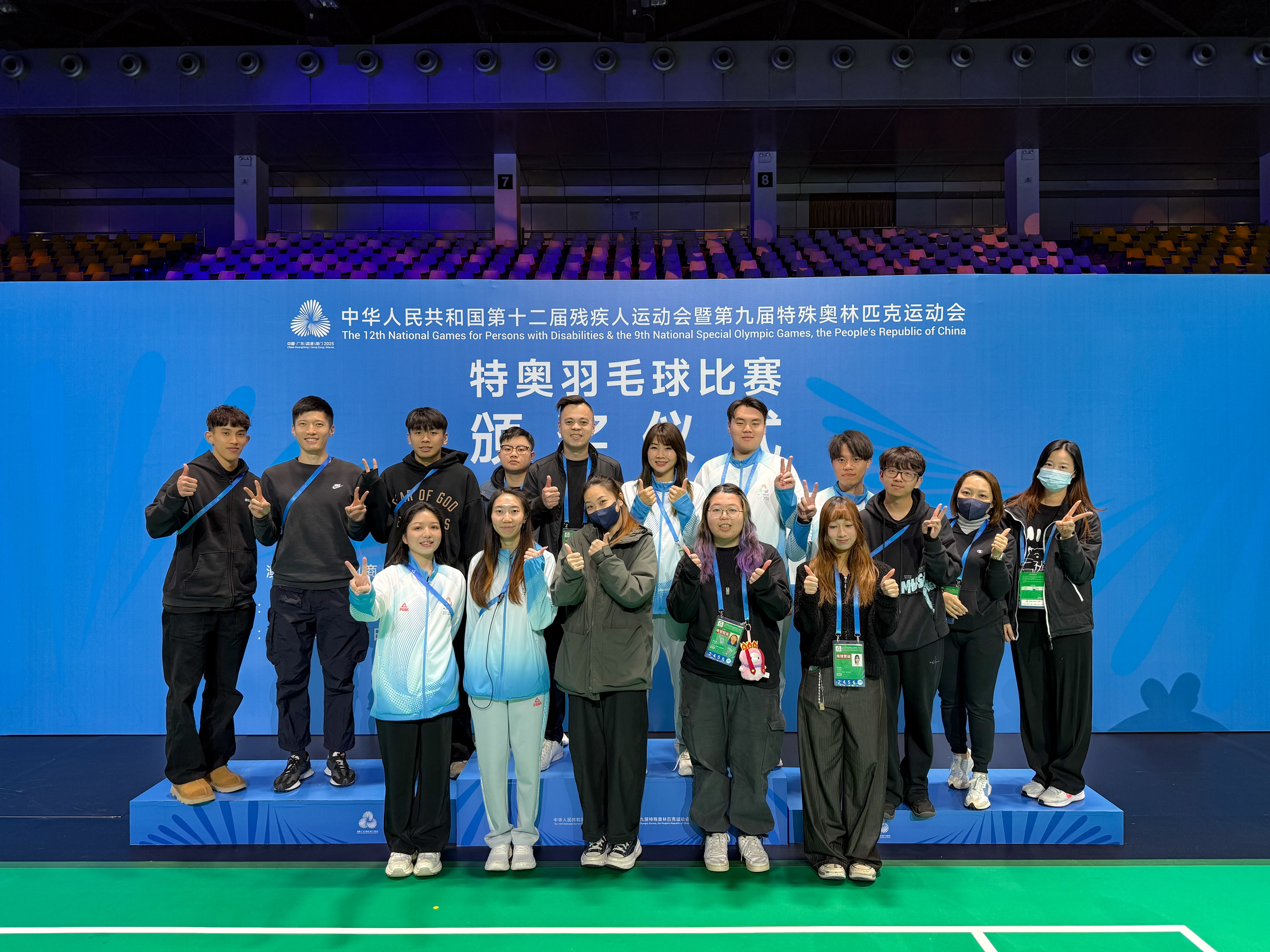 Blueguy Media event operations team during a large-scale event